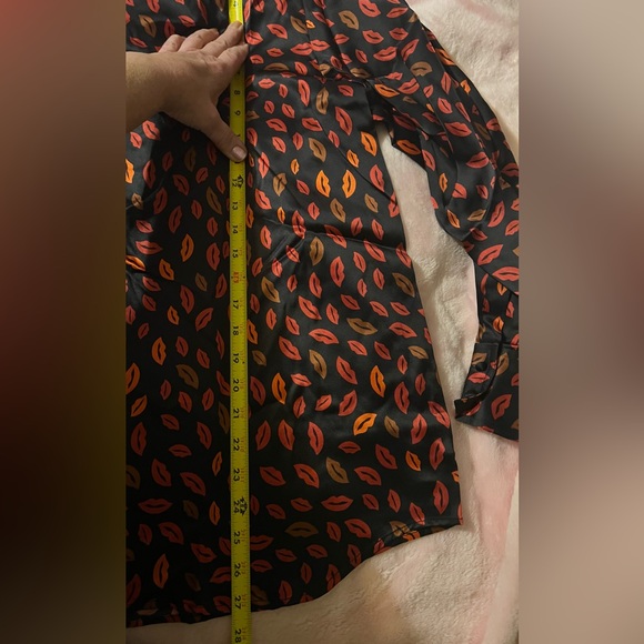 🆕 Johnny Was Workshop 100% SILK Amora Boxy Charmeuse Shirt Boho Chic NWOT - Picture 11 of 14